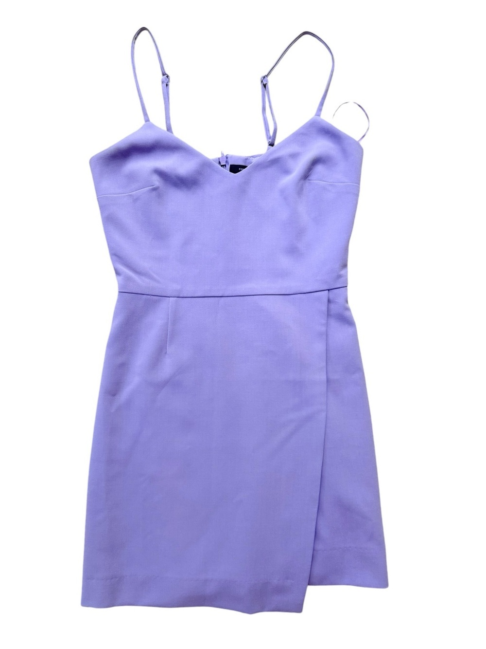 French Connection Lilac Spaghetti-Strap Mini Dress
